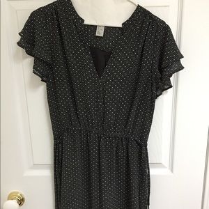 H&M black dress